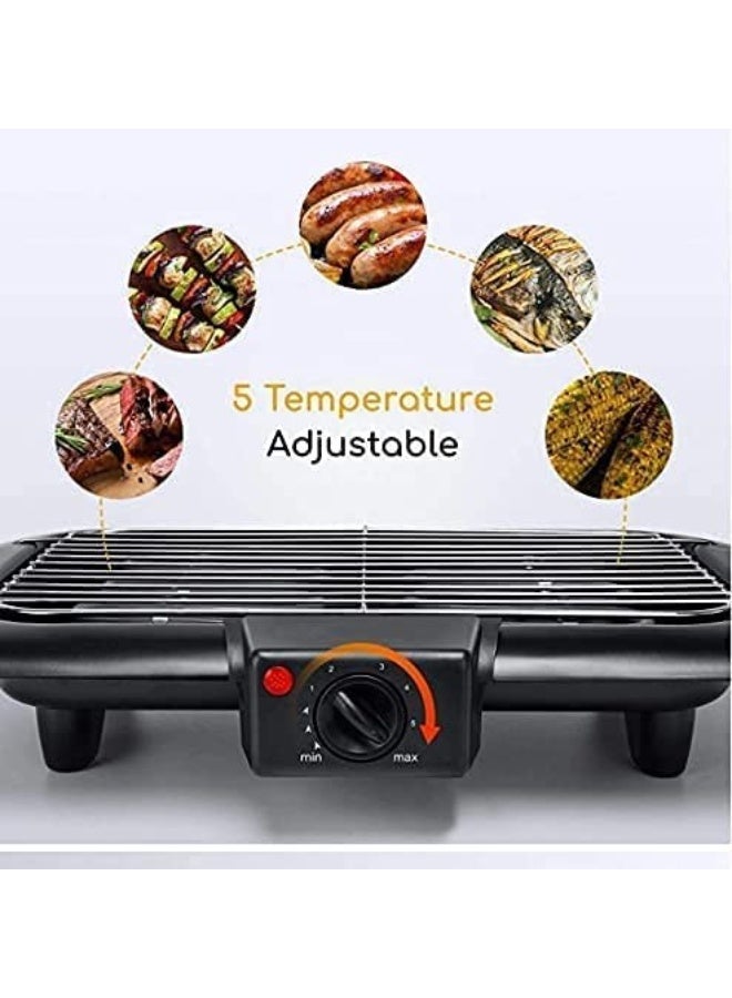 RAF Electric Barbecue & Tandoor Grill – Portable Smokeless Contact Griller - Image 4